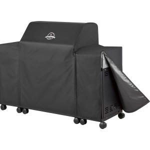 Copertura nera Jamestown per grill a gas Knox a 4 bruciatori con/senza mobile base.