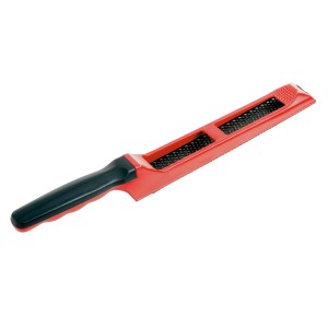 Lima per legno LUX Comfort, rosso/nero, per legno, plastica e cartongesso.