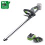 Tagliasiepi a batteria LUX con batteria e caricabatterie. Tagliasiepi per tagli precisi in giardino.