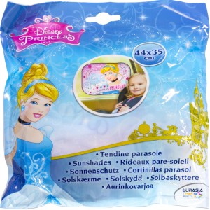 Parasole Disney Princess per finestrini auto interni, 44x35 cm
