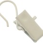 Gancio per tenda t.b.t. con clip per binari per tende.
