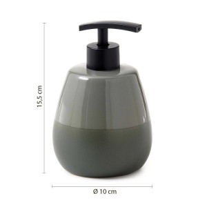 Dosasapone bagno Wilma in ceramica 450 ml verde salvia