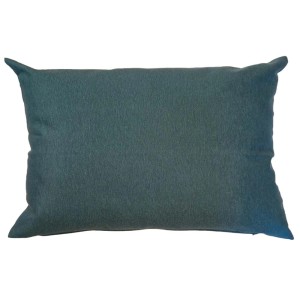 Cuscino decorativo rettangolare color petrolio di t.b.t. per zona giorno e notte.