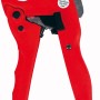 Cesoie per tubi in plastica Rothenberger Premium, rosse, fino a Ø 42 mm. Pinze per tagliare tubi in plastica.
