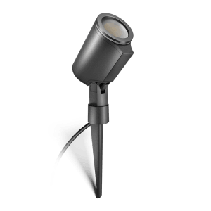 Faretto LED Steinel Spot Garden, faretto da esterno antracite per illuminazione giardino.