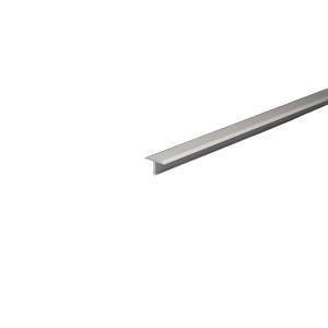 Profilo t.b.t. argentato per finiture piastrelle.