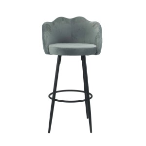 Sgabello Orel 100x54x55 cm Grigio