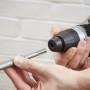Dettaglio del martello perforatore Black+Decker BEHS03K con punta SDS.