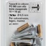 Tasselli in ottone Fischer M5, tasselli per calcestruzzo, legno, marmo.