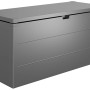 Biohort Stylebox 170, grigio scuro metallizzato, box universale per giardino, terrazza o balcone.