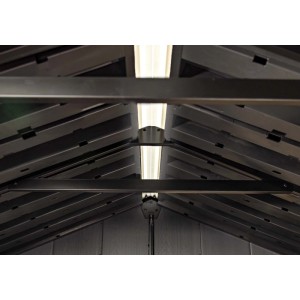Porta attrezzi in plastica Keter Vertical sp. 20 mm marrone scuro 1,16 m²