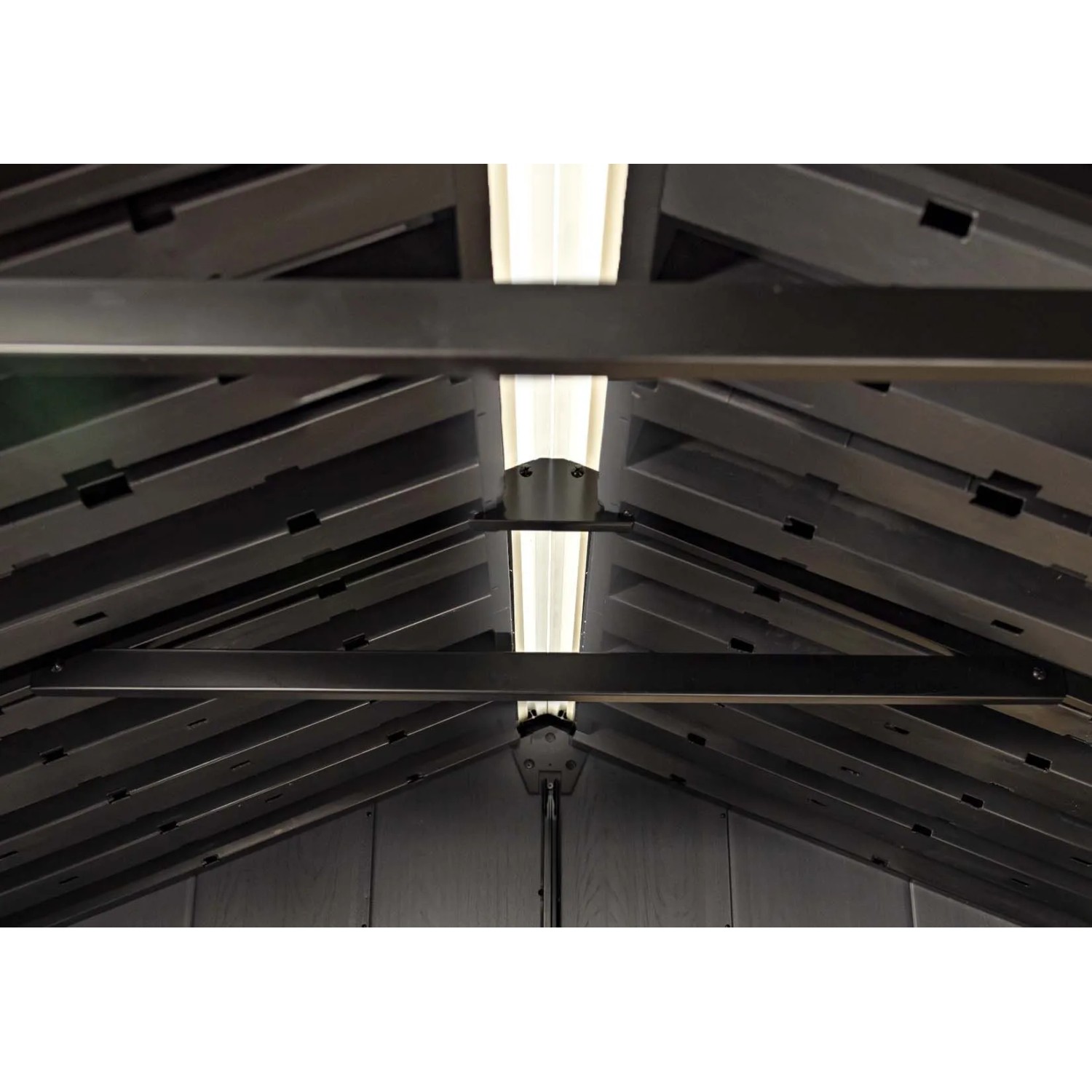Porta attrezzi in plastica Keter Vertical sp. 20 mm marrone scuro 1,16 m²_3