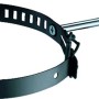 Collare di fissaggio con tassello per tubi in area Fumisteria.