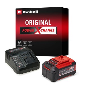 Batteria e Caricabatteria Einhell PXC 18 V 5,2 Ah