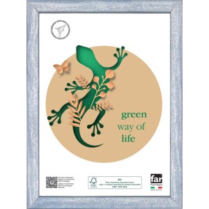 Cornice t.b.t. con motivo "Green way of life".