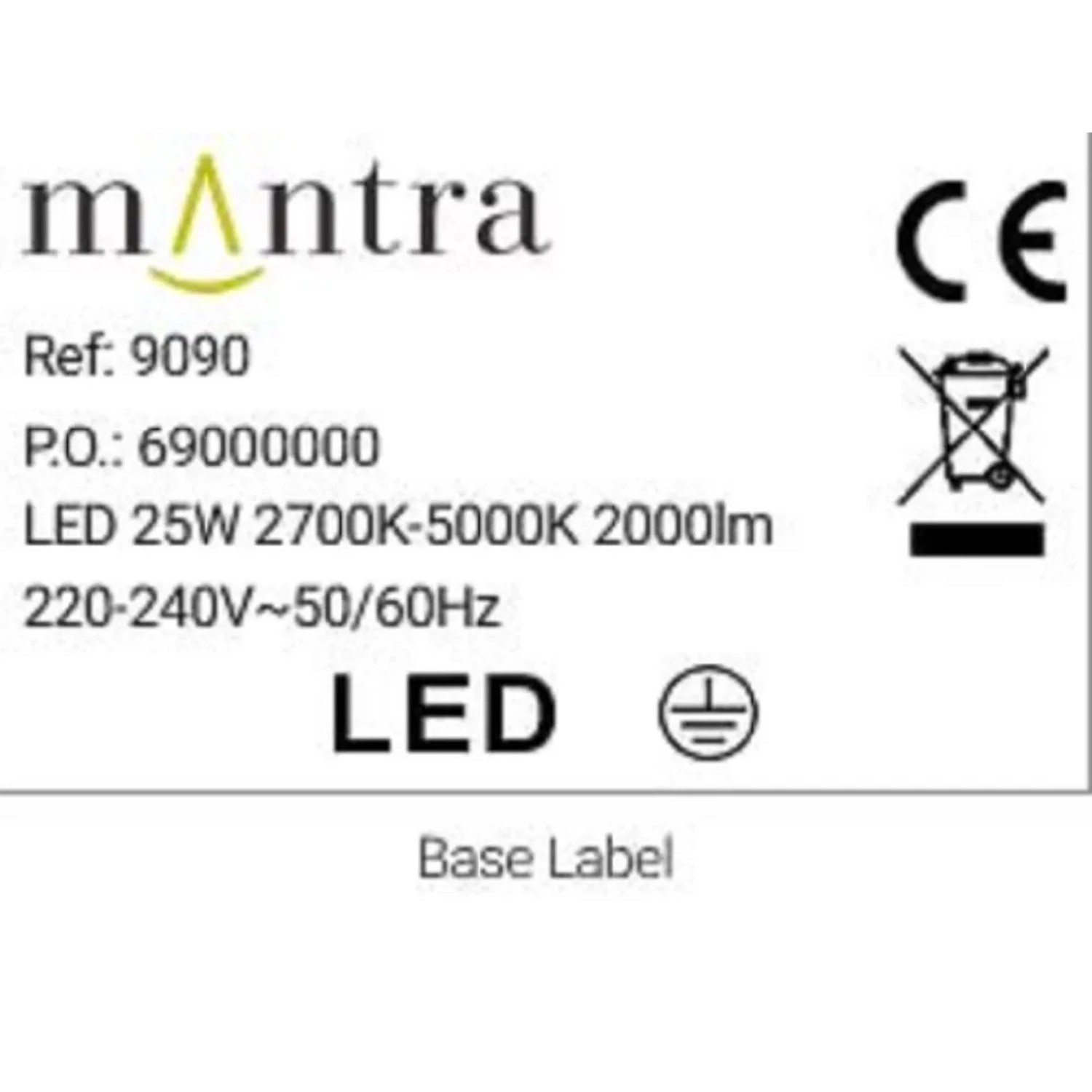 Plafoniera LED Niseko Fan Xs ventilatore 2500 lm luce bianco 26,9x71 cm_14