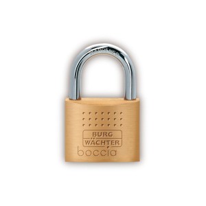 Lucchetto Burg Wächter Boccia 450 50 6 in ottone con cilindro e arco temprato.