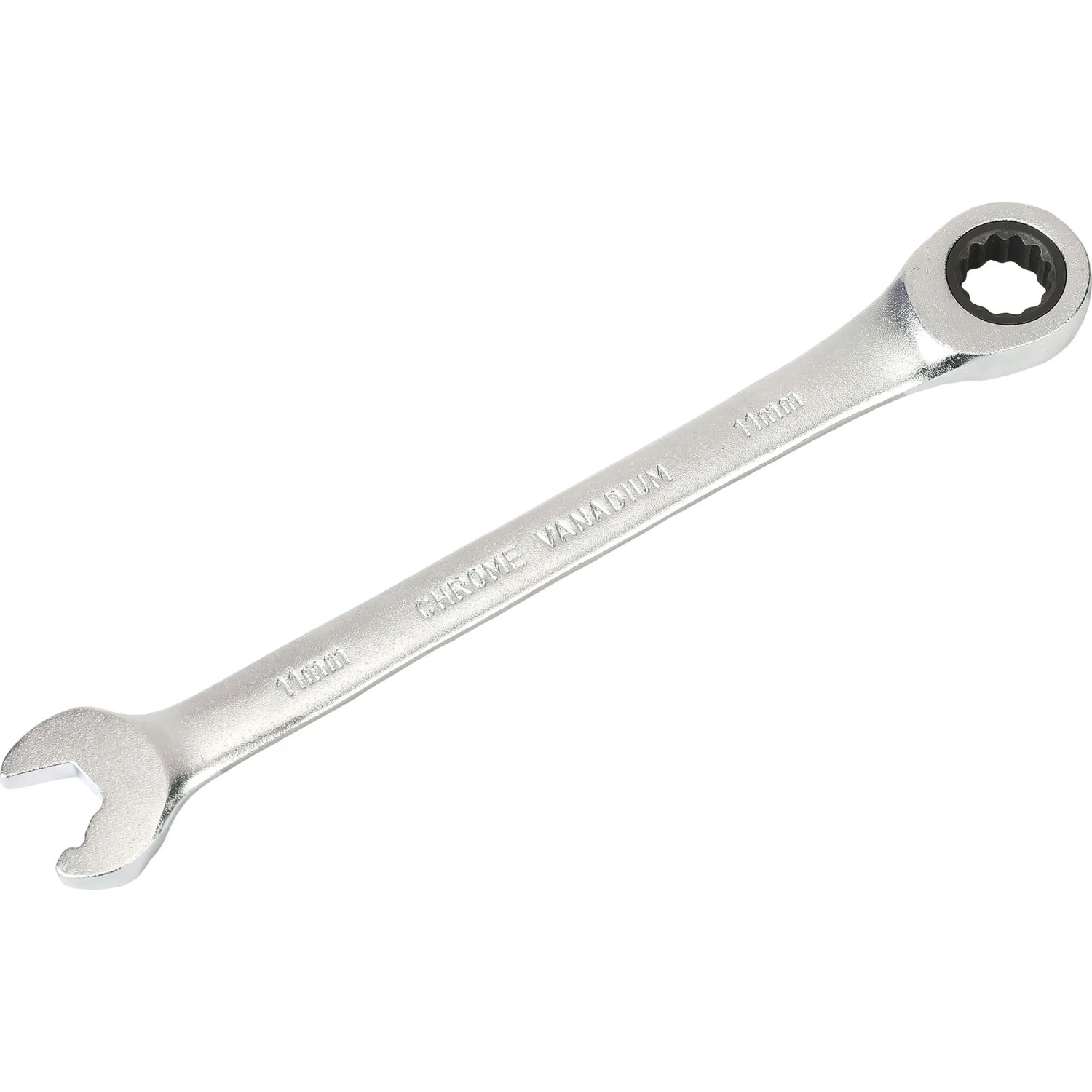 Chiave a cricchetto LUX 11 mm Comfort in acciaio al cromo-vanadio.