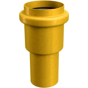 Sifone giallo t.b.t. per lavabi.