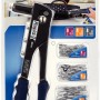 Rapid RP10 rivettatrice con 100 rivetti. Utensile pratico per rivettare.