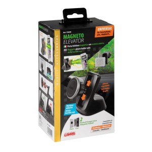 Supporto magnetico per telefono da auto. Accessorio interno auto.