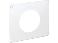 Griglia Di Aerazione UTILFER Tonda - Alluminio, Incasso 80 Mm, Per Condotti Aria