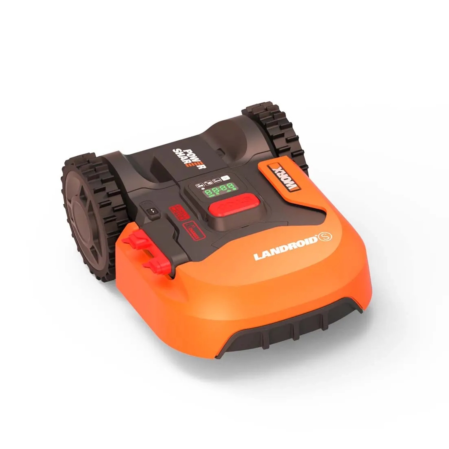 Robot tagliaerba Worx Landroid S300, arancio e nero, per prati fino a 300 m².