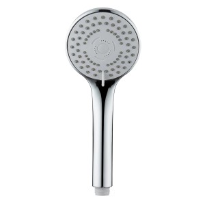 Set doccia Wenko Basic Line, cromato, con 5 getti e tubo flessibile.
