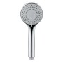 Set doccia Wenko Basic Line, cromato, con 5 getti e tubo flessibile.
