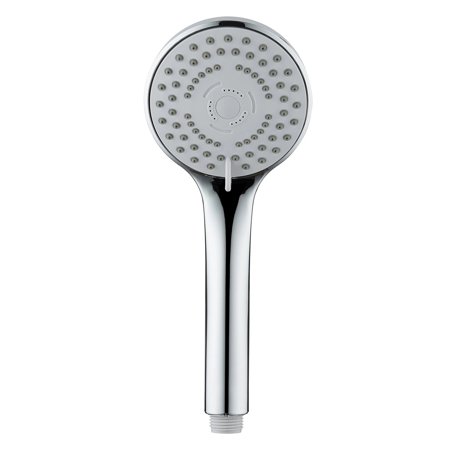 Set doccia Wenko Basic Line, cromato, con 5 getti e tubo flessibile.