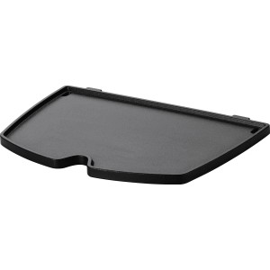 Piastra Weber in ghisa per Q 1000/1200/1400, con scarico grasso.