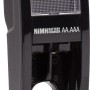 Mini caricabatterie Energizer con 2 batterie AA. Caricabatterie compatto per batterie AA/AAA NiMH.