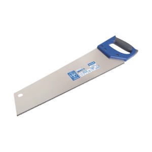 Sega per laminato LUX Comfort, 500 mm, con manico blu e dentatura High-Speed-Cut.