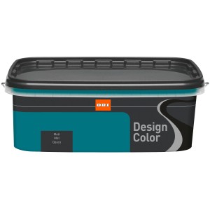 OBI Design Color Petrol, pittura murale opaca in secchio da 2,5 l.