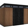 Casetta da giardino in plastica Keter Pent sp. 20 mm marrone chiaro 7,4 m²