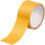 Nastro biadesivo giallo LUX, 10 m x 50 mm, per la posa di pavimenti.