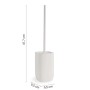 Scopino bagno Ylenia in resina bianco matt_2