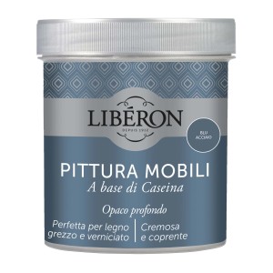 Smalto per mobili t.b.t. blu acciaio di Liberon.