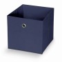 Contenitore/scatola pieghevole blu t.b.t. con occhiello.
