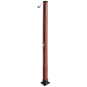 Doccia solare Gre effetto legno, 20 l, color legno. Ideale per il giardino.
