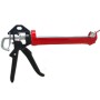 t.b.t. Pistola per cartucce, rosso/nero, per silicone e acrilico