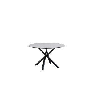 Tavolo rotondo Logan cemento 12x120x76 cm