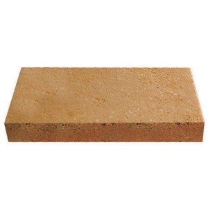 Blocco/mattone da costruzione rettangolare color chiaro per progetti edili.