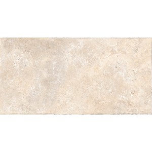 Piastrella da pavimento in gres porcellanato beige Roma, 62x31 cm, effetto pietra opaco per interni ed esterni.