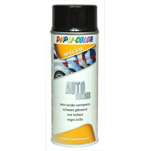 Vernice spray nera Auto Colors per riparazioni e verniciatura auto.