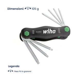 Chiavi TORX tascabile PocketStar 7 in 1