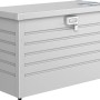Biohort Paket-Box 100, argento metallizzato, con serratura. Box universale per la consegna sicura dei pacchi.