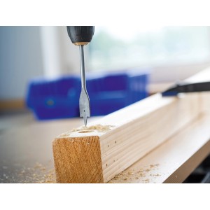 Punta per legno piatta LUX (Ø 32 mm) fora il legno. Punta piatta per legno.