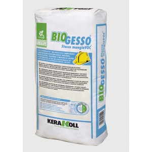 Sacco di Biogesso Stucco, intonaco naturale ecologico per interni.