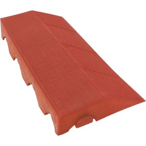 Pavimento autobloccante t.b.t. rosso per giardino e paesaggistica.